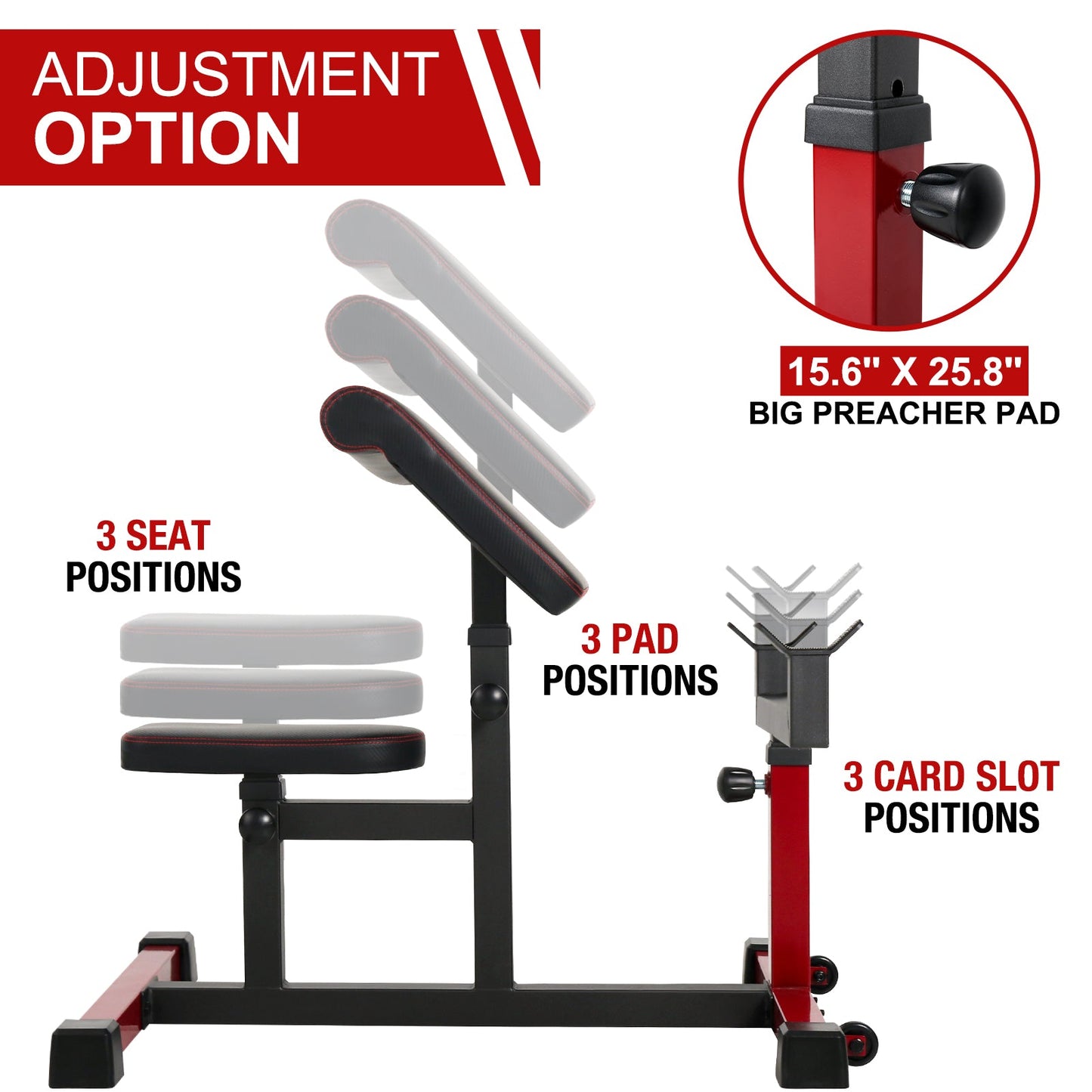 Preacher Curl Bench PB01