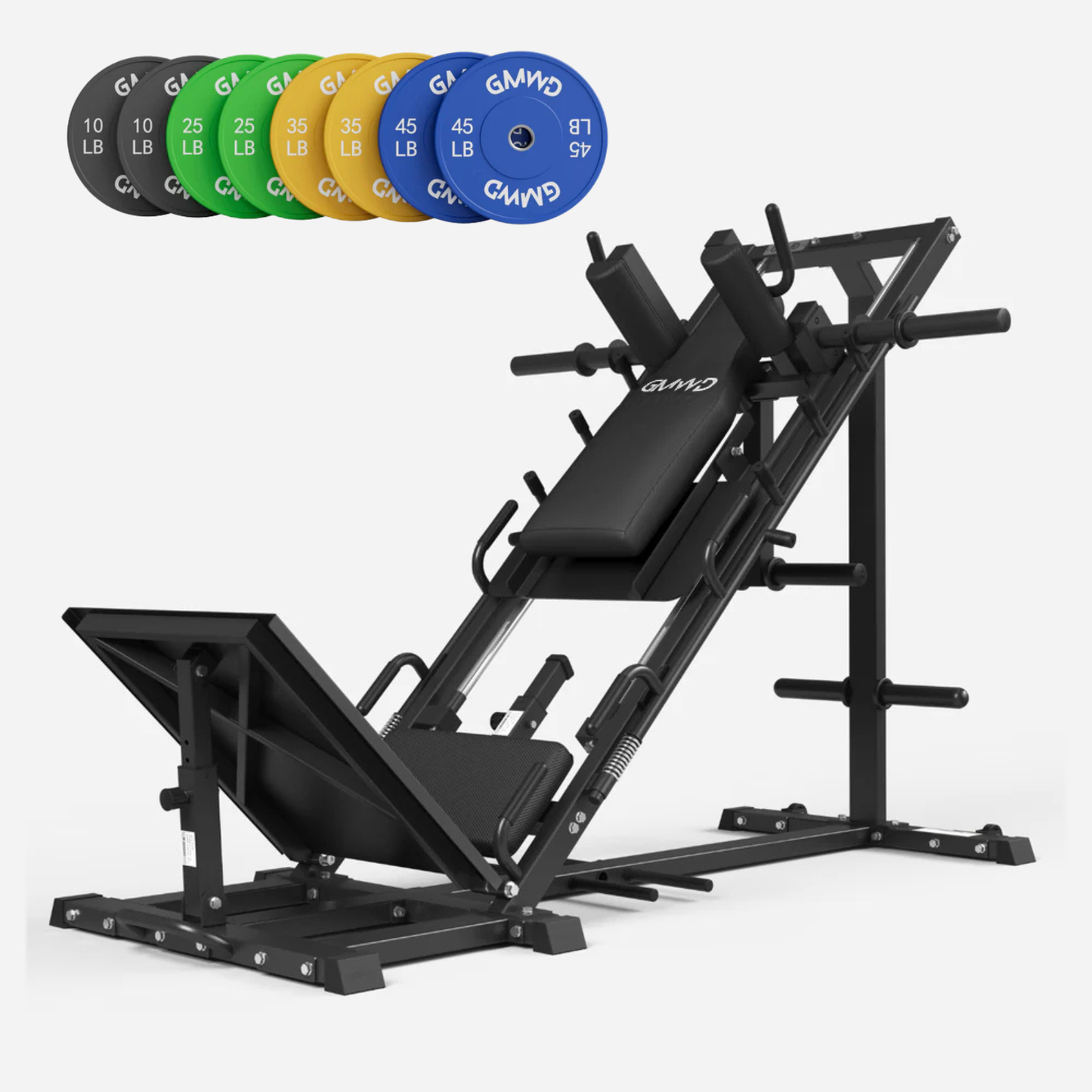 Heavy-duty Home Gym Leg Press Hack Squat Combo Machine DD07