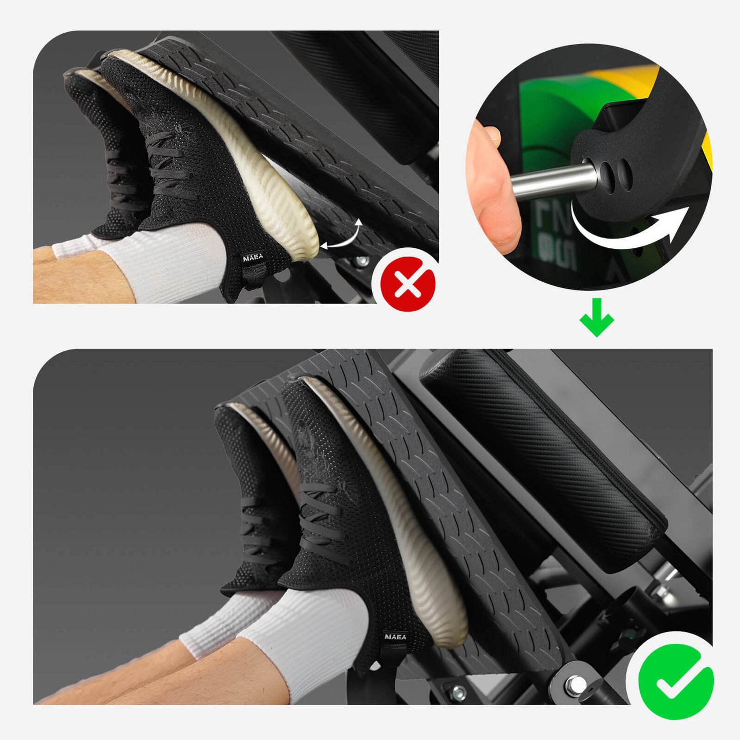 2-in-1 Leg Press Hack Squat Machine DD09