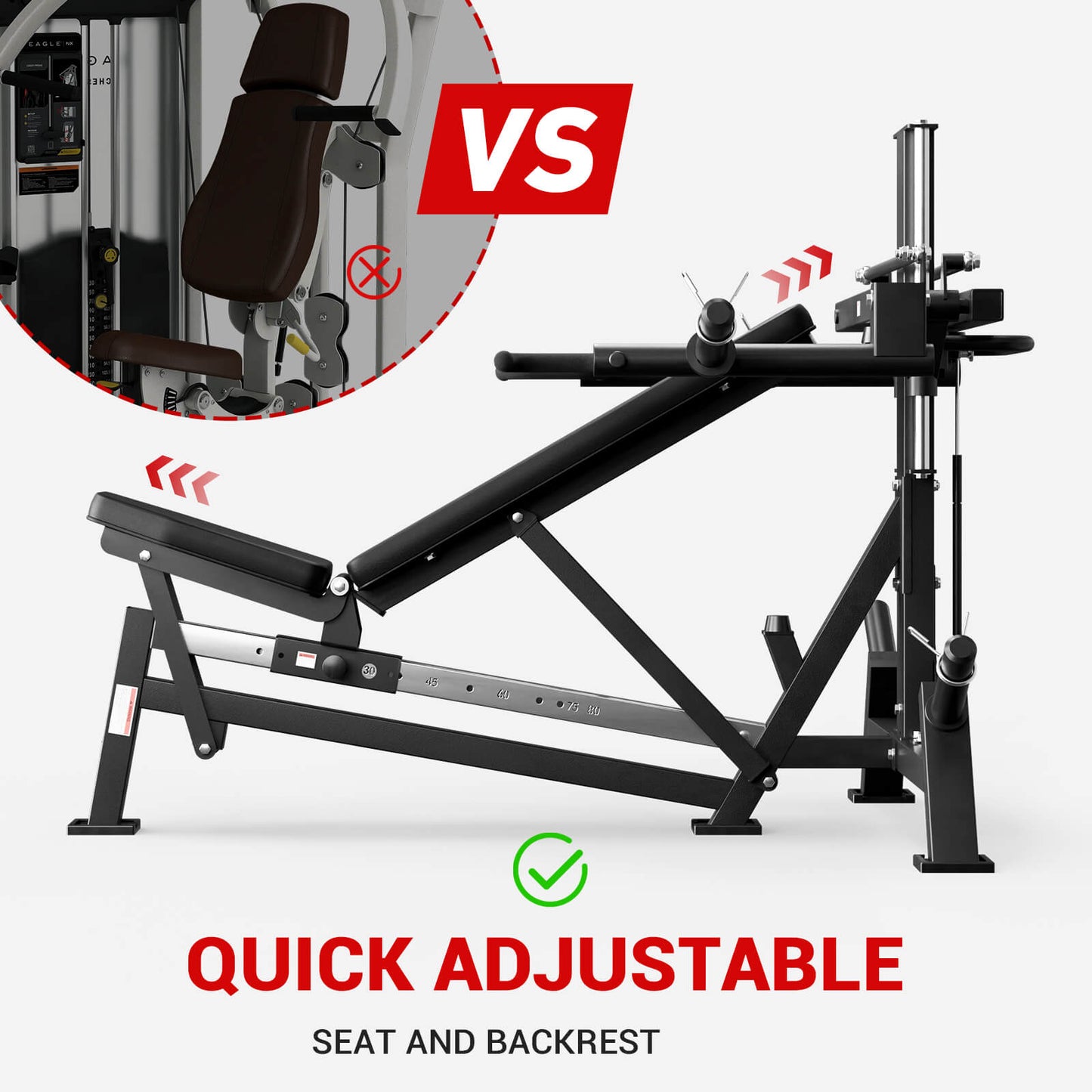 3-in-1  Bench Press Shoulder Press Machine V7