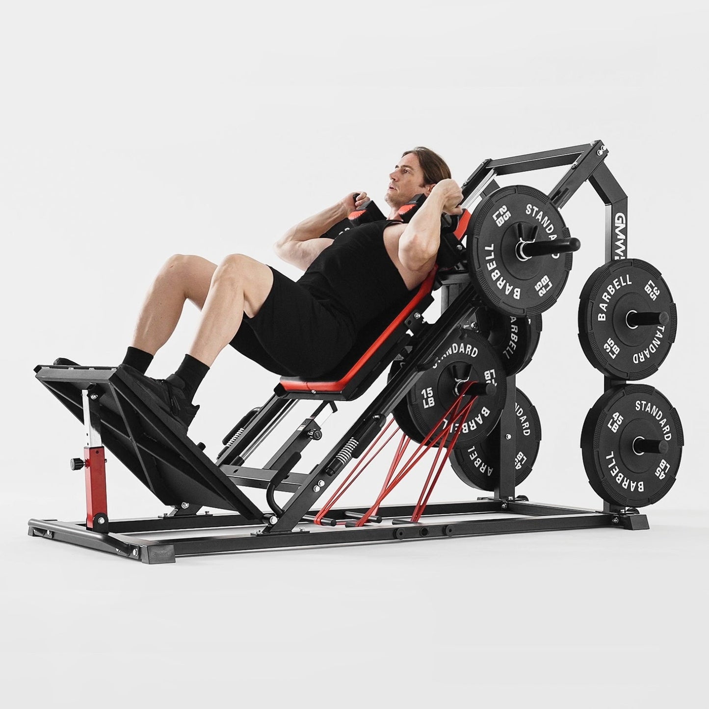 Leg Day Package, Hack Press& Leg Curl/Extension Machine