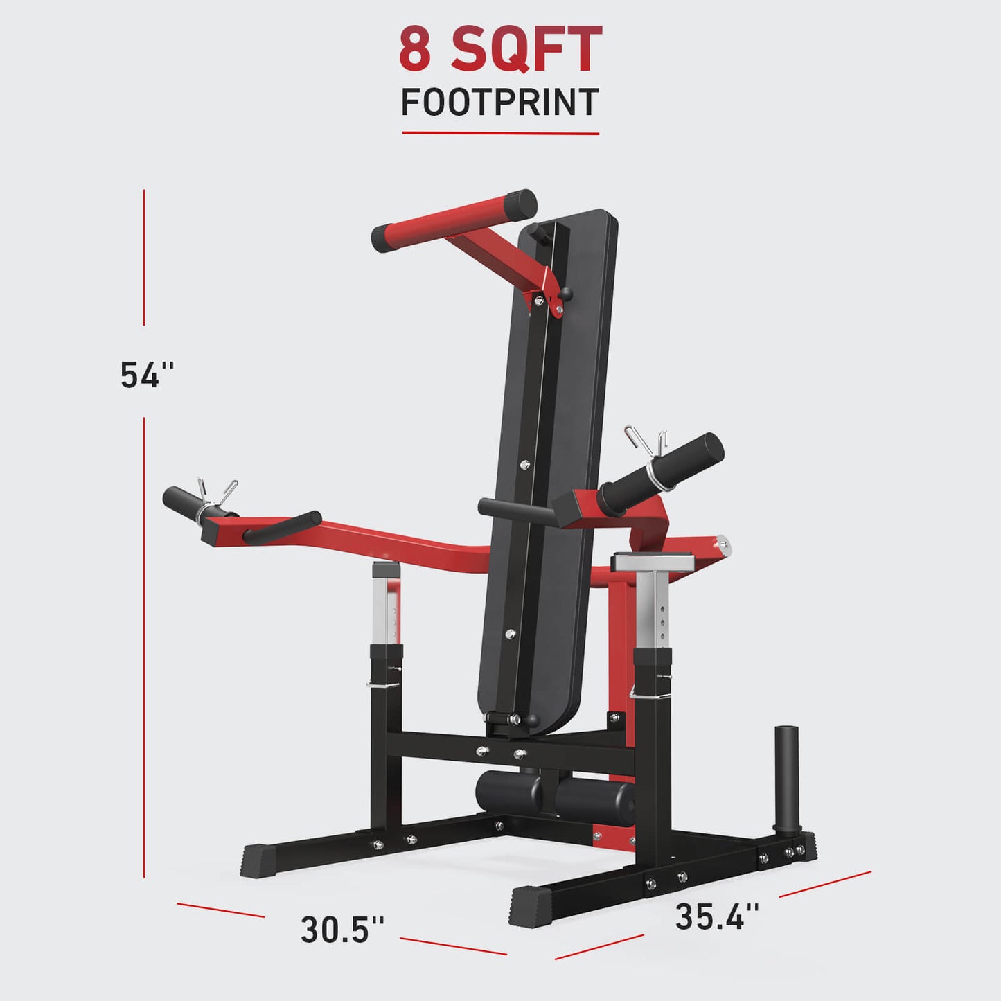 Compact Incline/ Flat Bench Press Machine V1