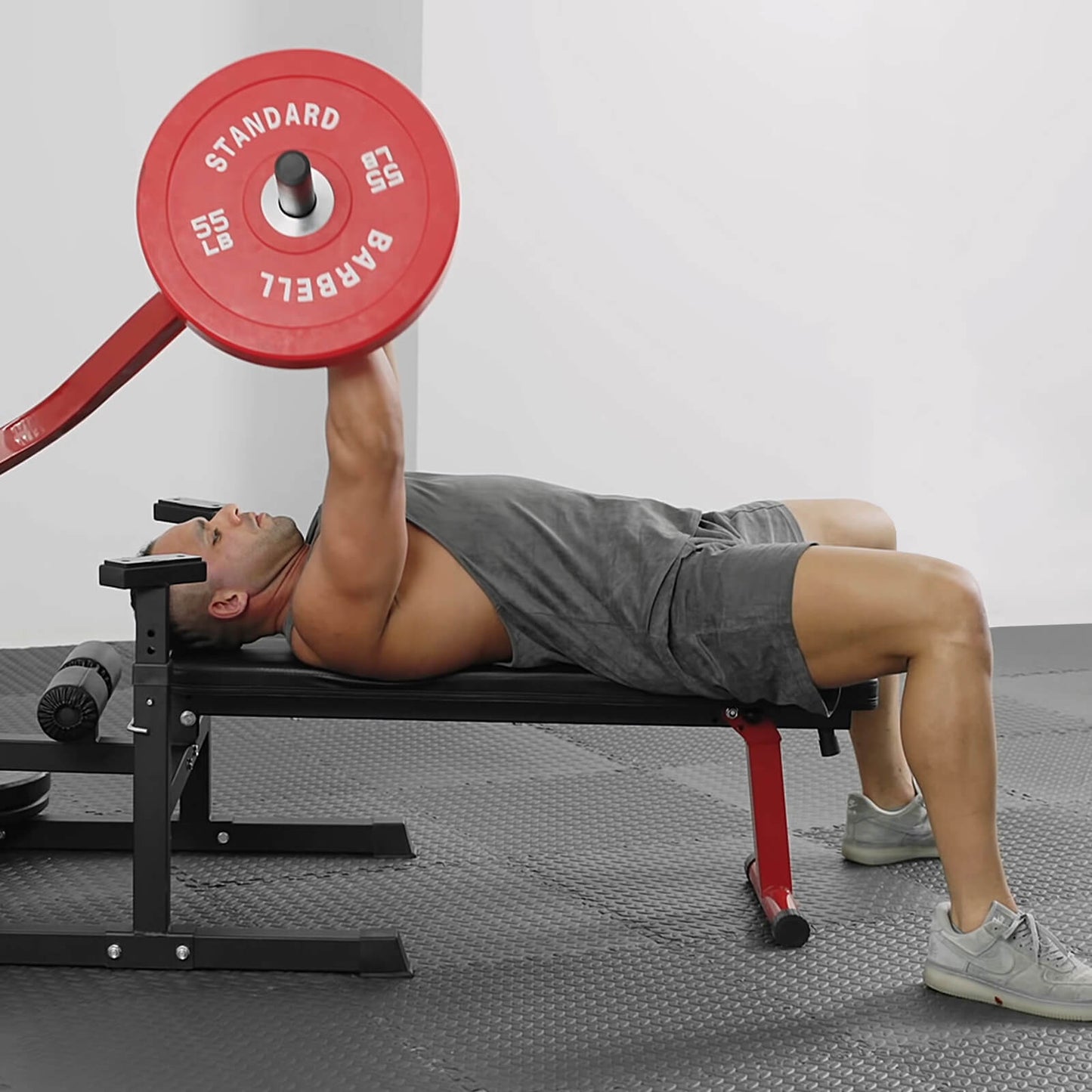 Compact Incline/ Flat Bench Press Machine V1