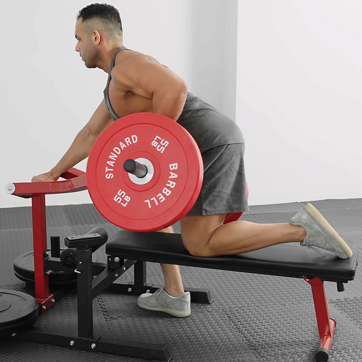 Compact Incline/ Flat Bench Press Machine V1