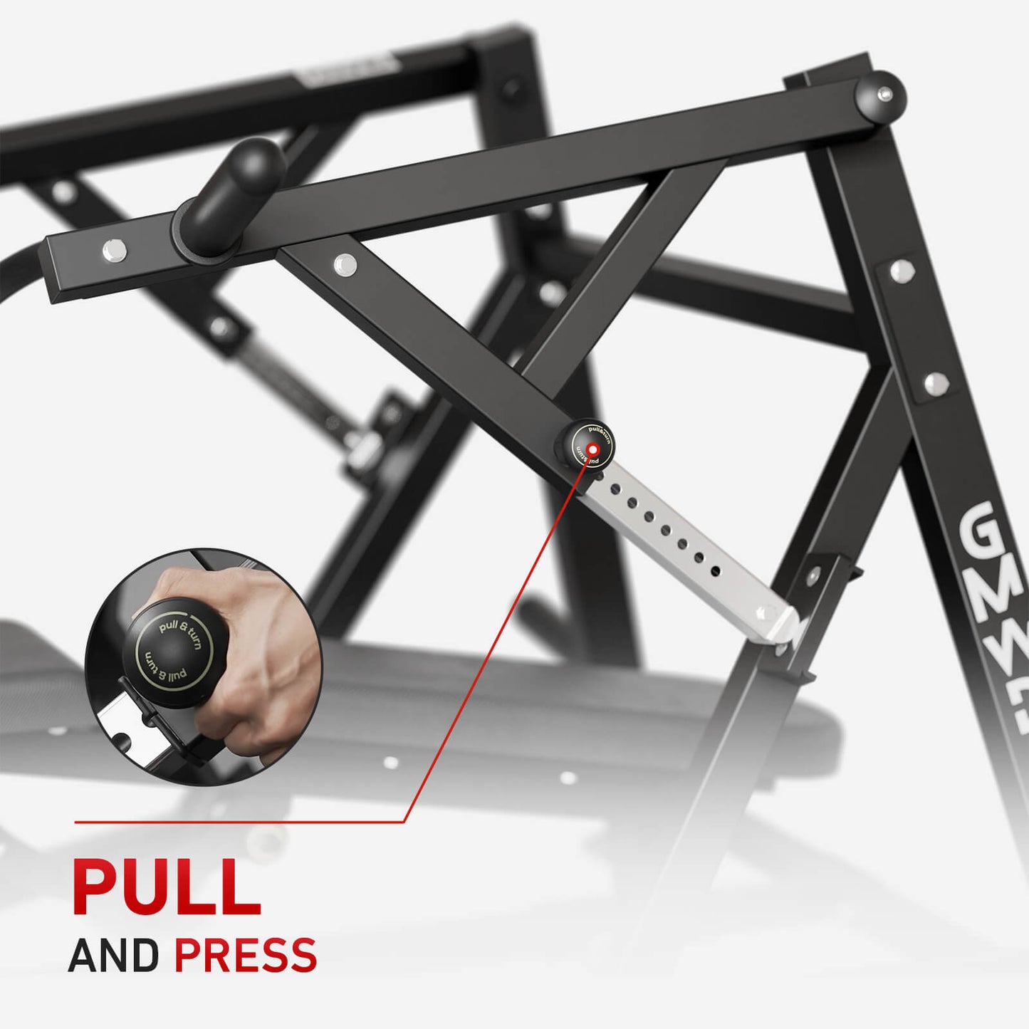 Incline/Decline/Flat Chest Press Machine V3