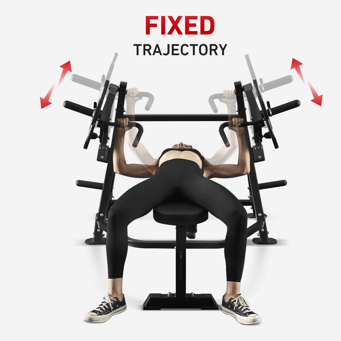 Incline/Decline/Flat Chest Press Machine V3