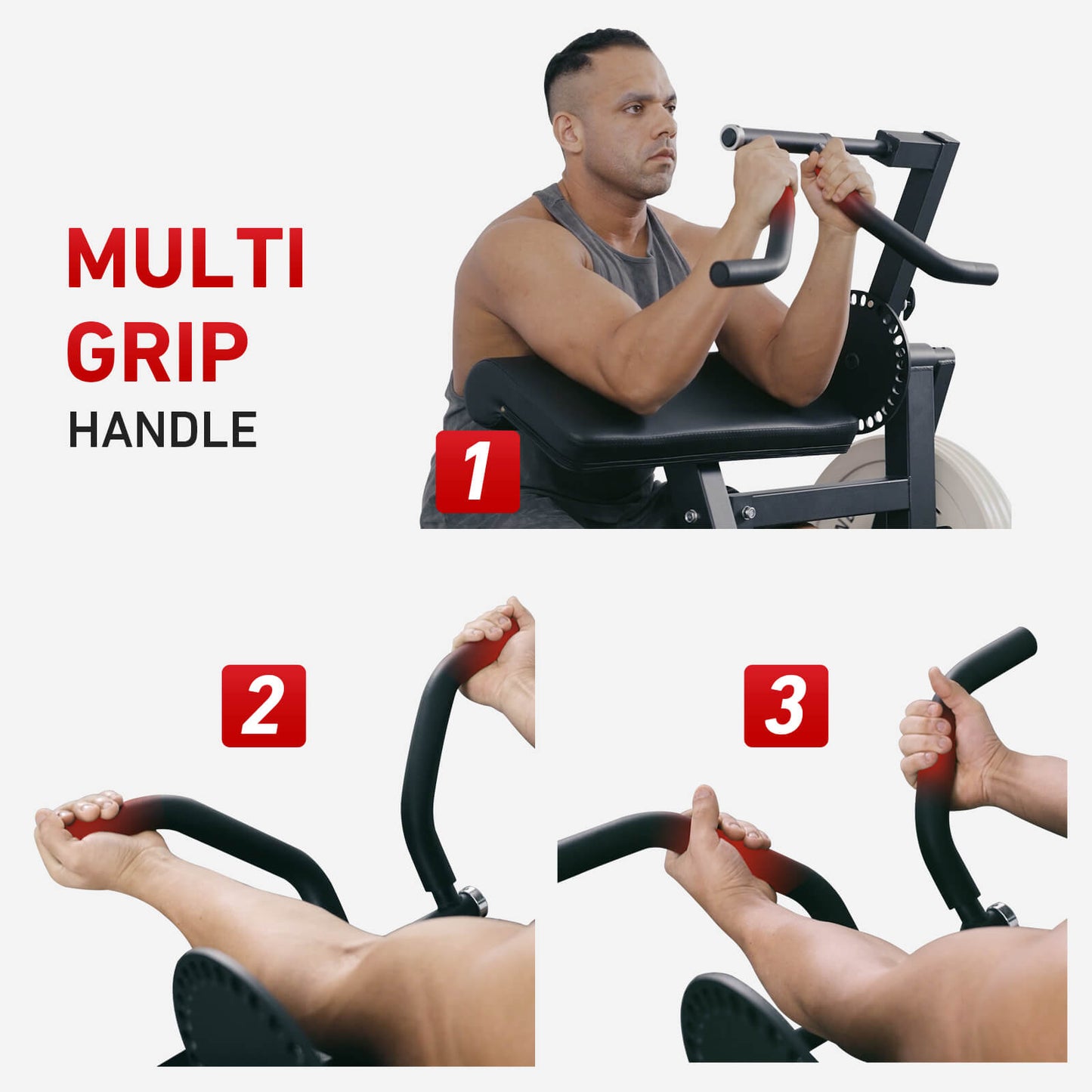 Bicep Curl And Tricep Extension Machine WJ32