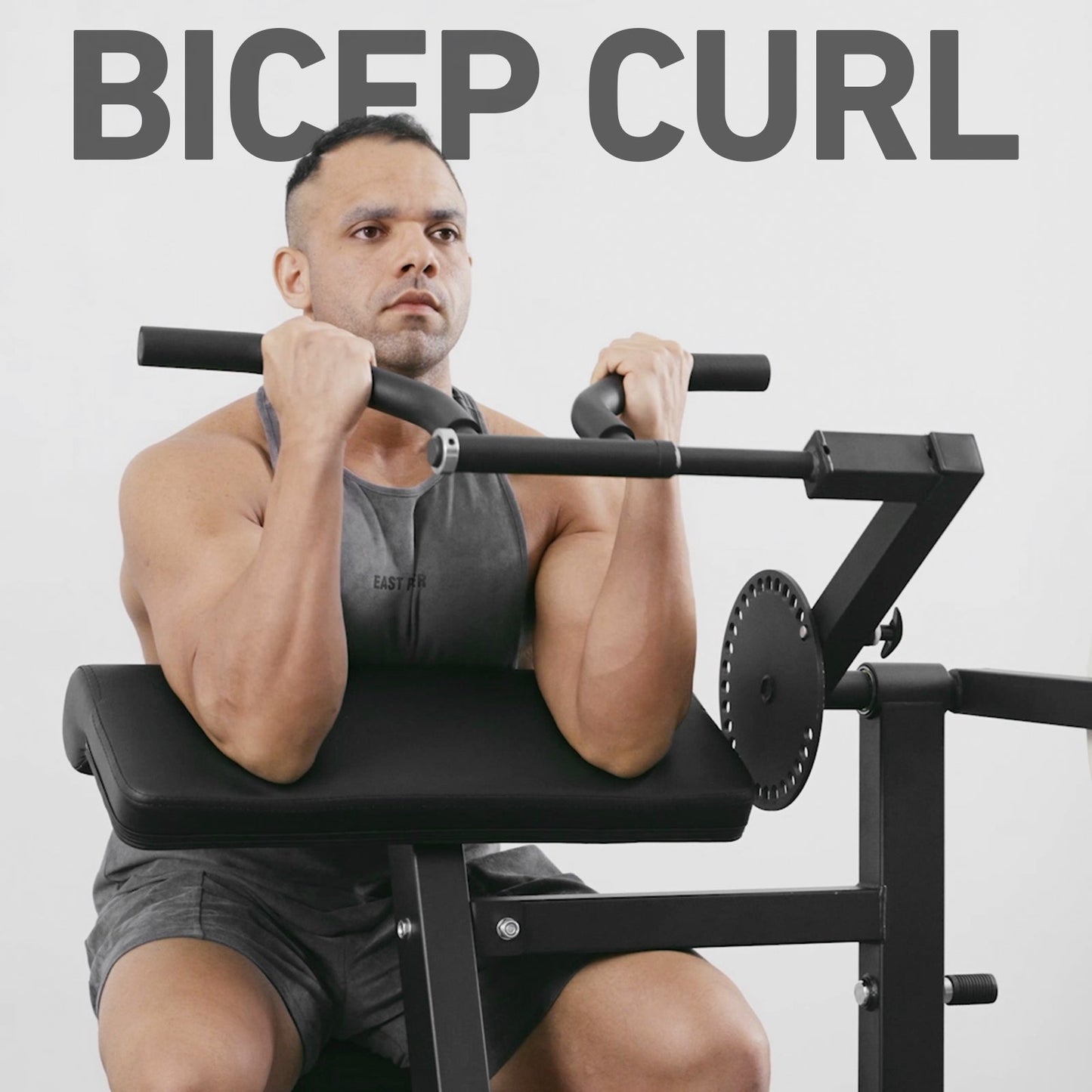 Bicep Curl And Tricep Extension Machine WJ32