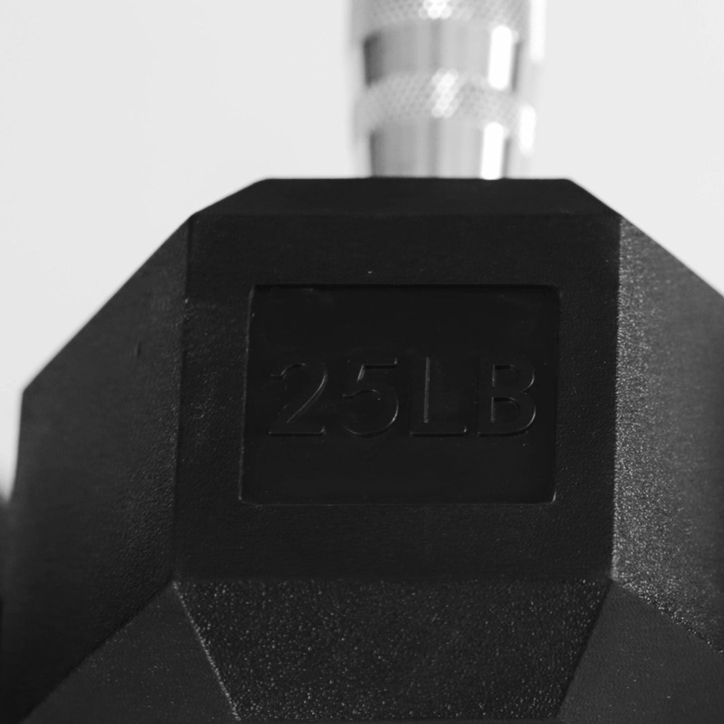 Rubber Hex Dumbbell Set with Racks