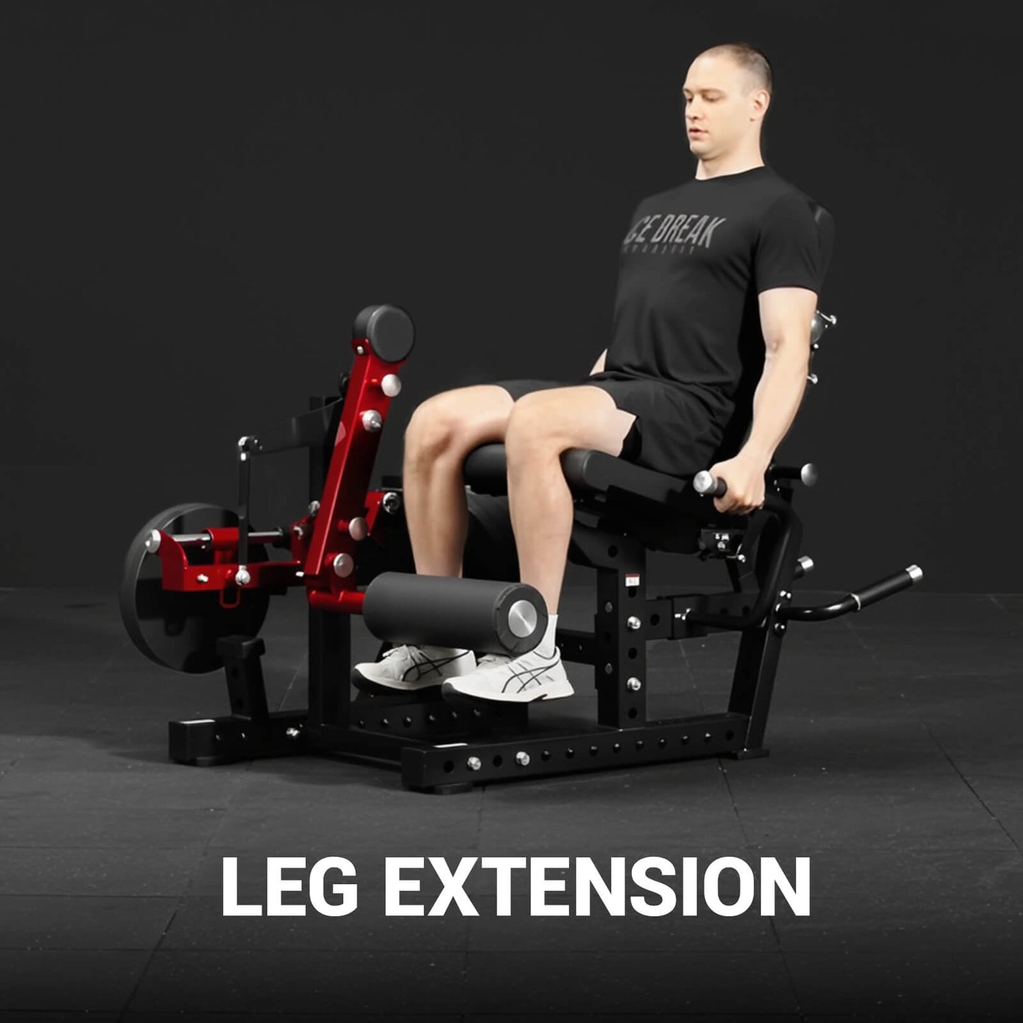 Commercial Leg Extension and Prone Leg Curl Machine LE08 2.0