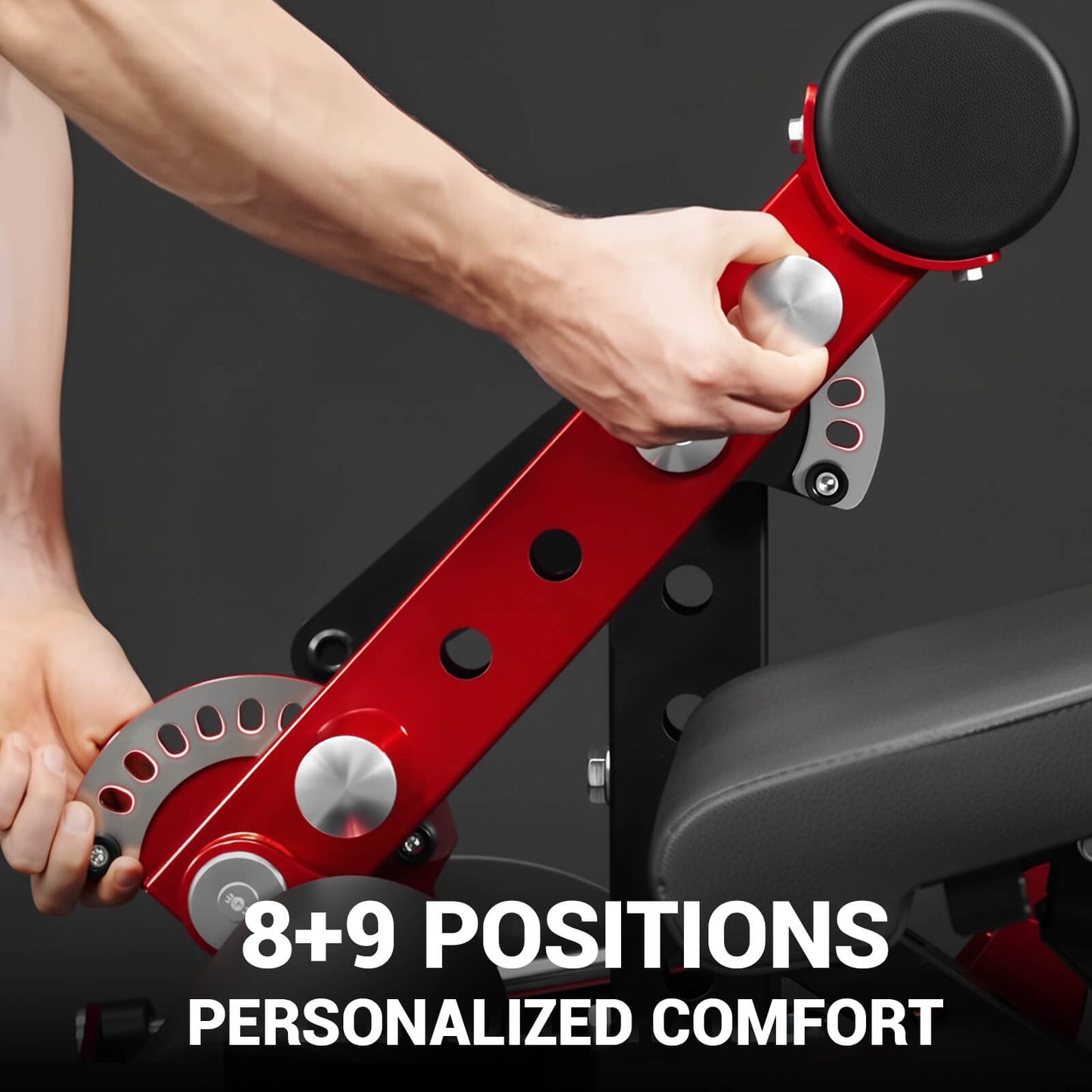 Commercial Leg Extension and Prone Leg Curl Machine LE08 2.0