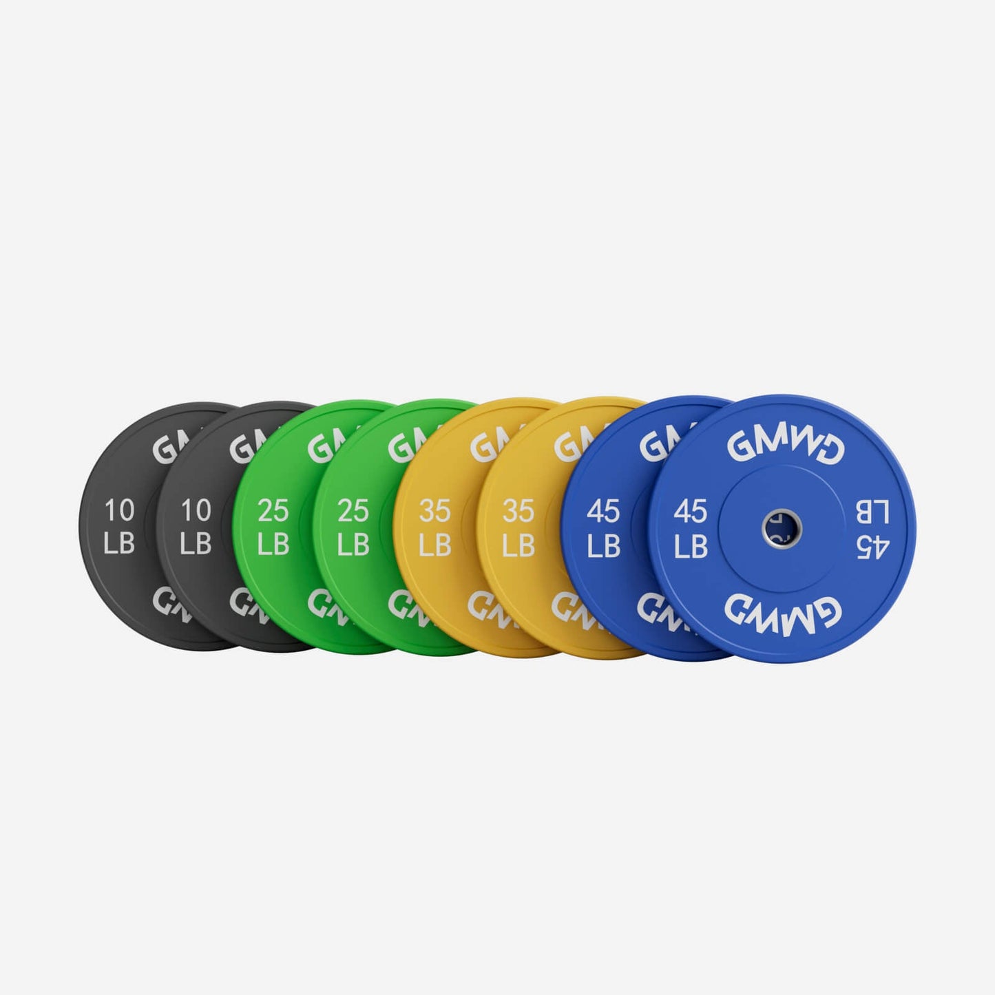 EZ Grip Color Bumper Plates Set 230LBS