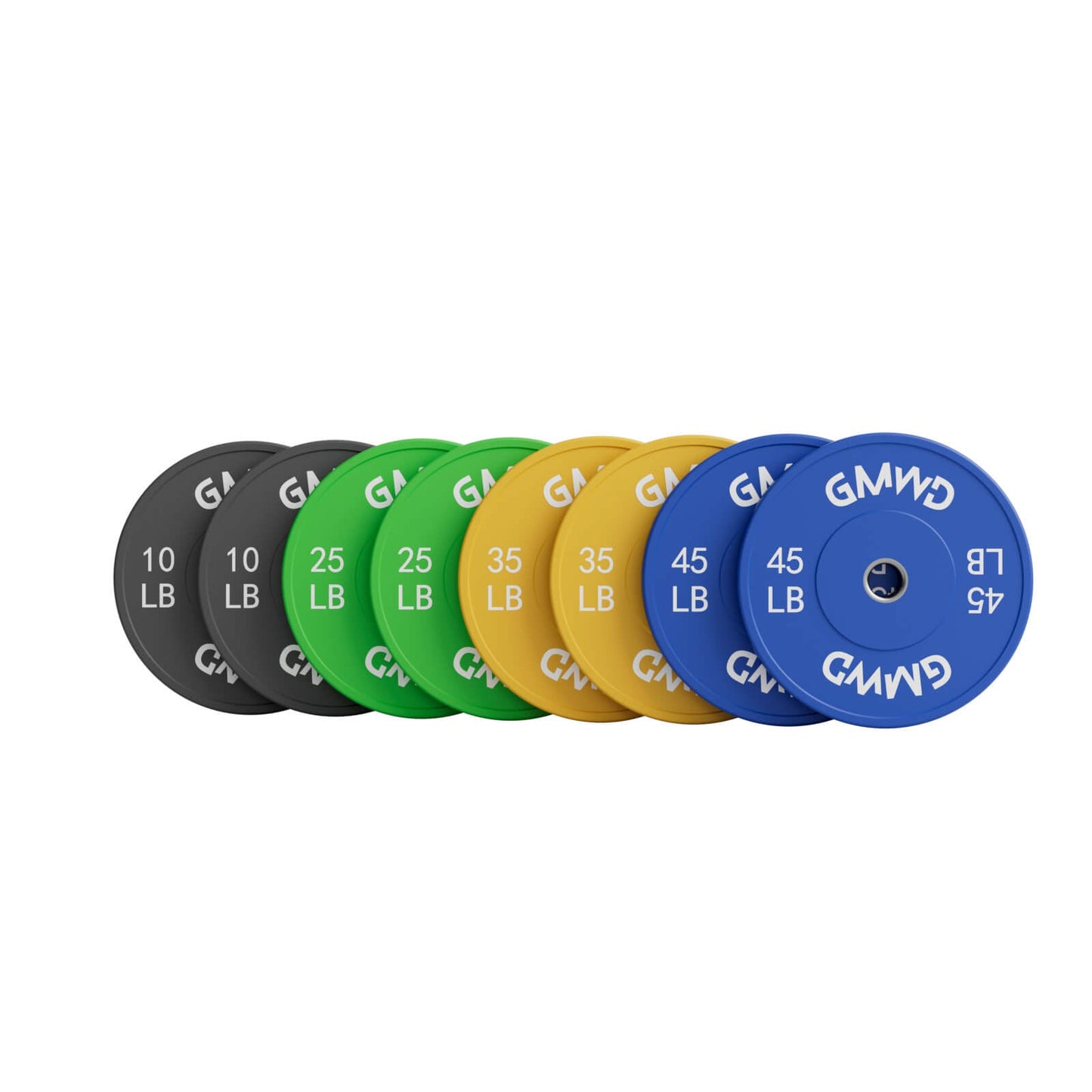 EZ Grip Color Bumper Plates Set 230LBS