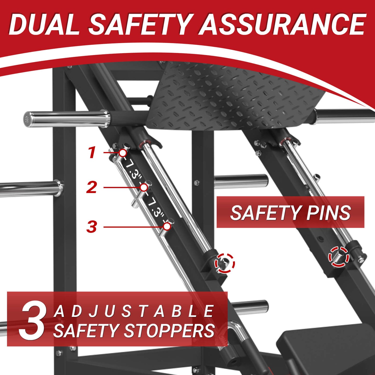 Leg Day Package- PRO, Leg Press / Leg Curl and Extension Machine
