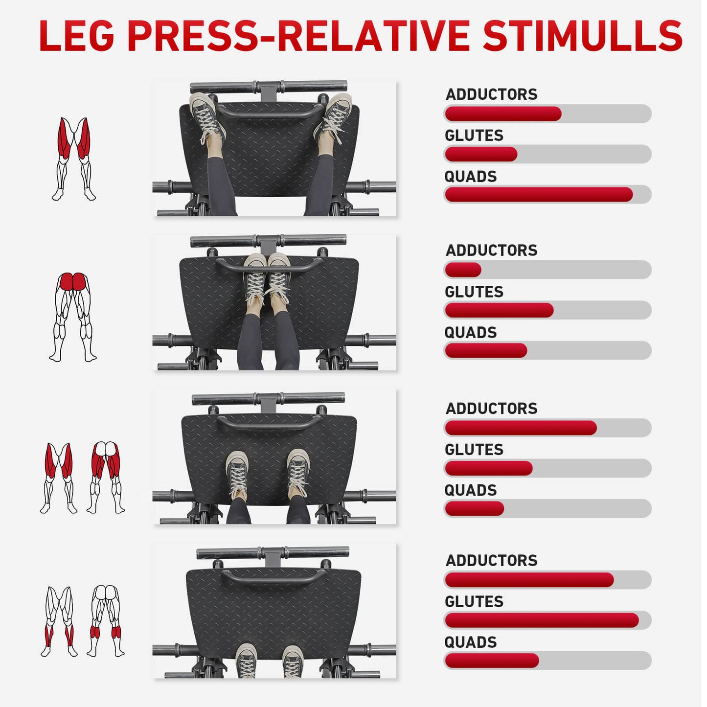 Professional 45 Degree Leg Press Machine for Home LP01