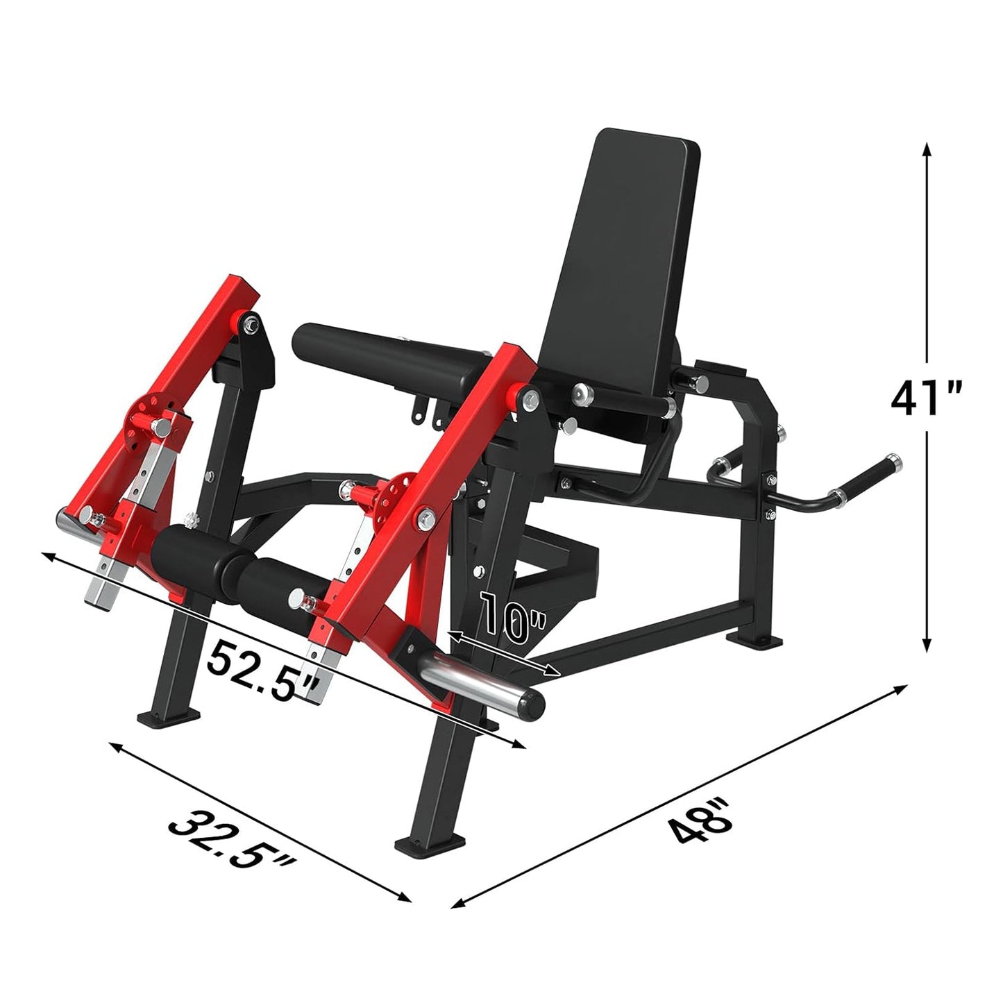 Isolated Leg Extension and Prone Leg Curl Machine LE03