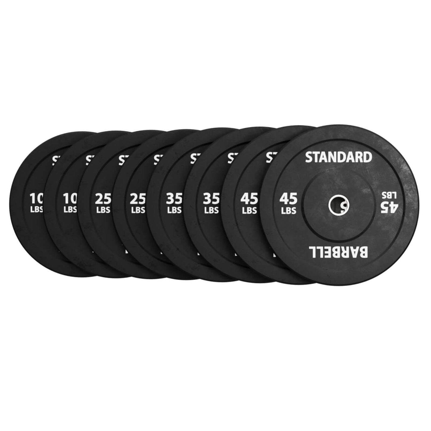 EZ Grip Olympic Bumper Plates 230LBS Combo