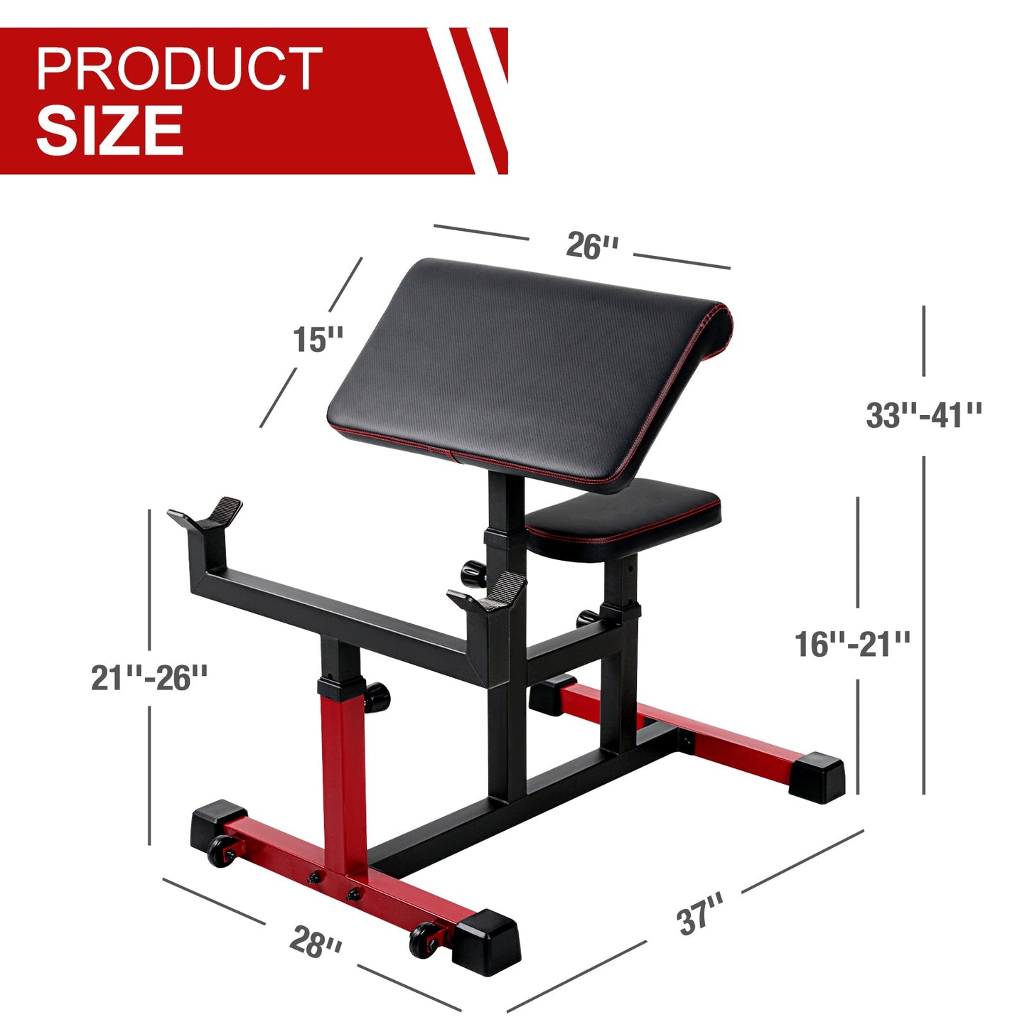 Preacher Curl Bench PB01