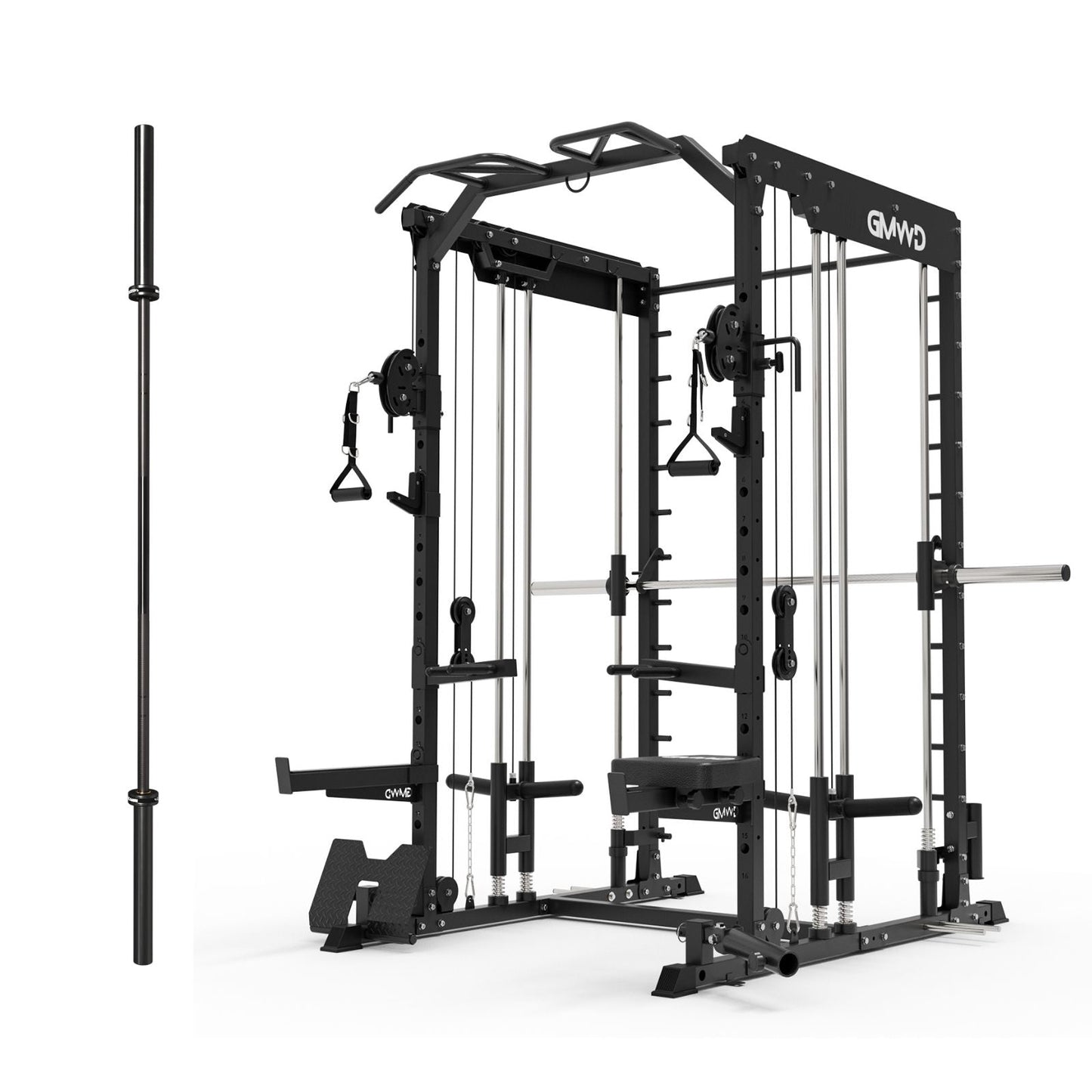 Dual Action Smith Machine with Functional Trainer SM01