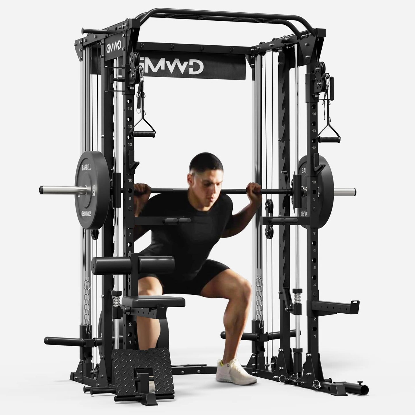 All-In-One Smith Machine with Functional Trainer SM12 2.0