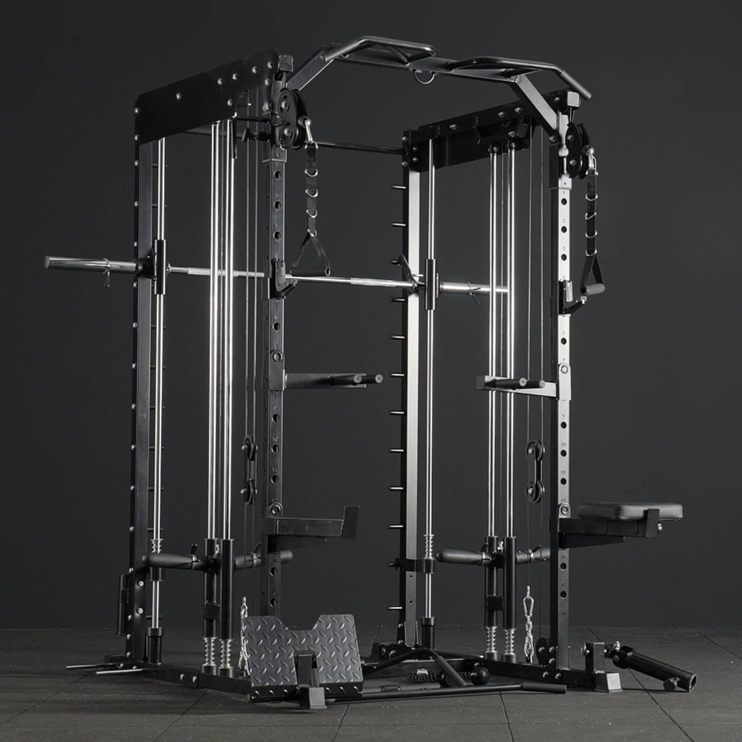 Dual Action Smith Machine with Functional Trainer SM01