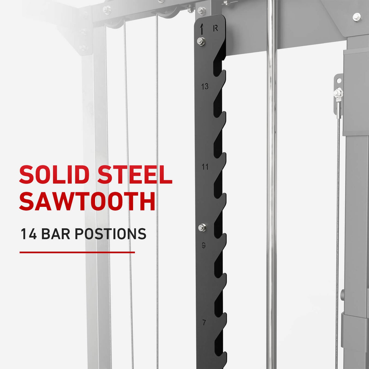 All-In-One Smith Machine with Functional Trainer SM12 2.0