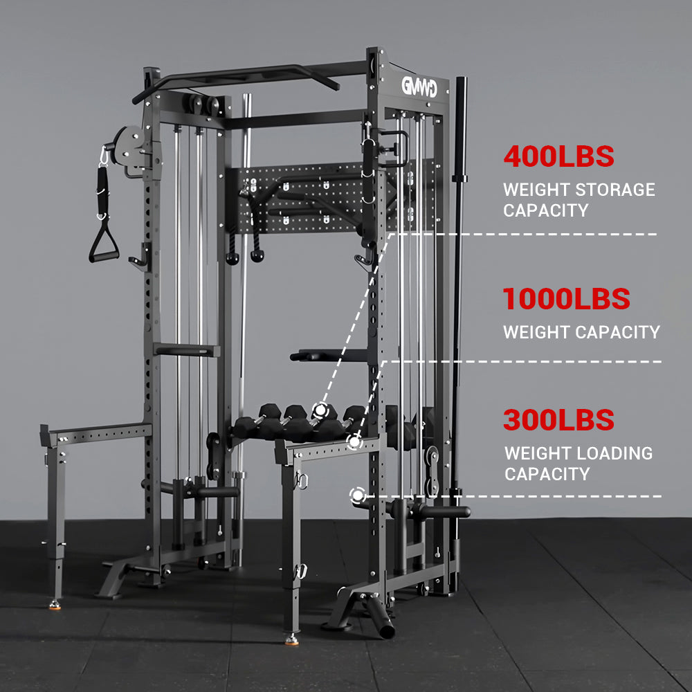 Half Rack with Functional Trainer HR01