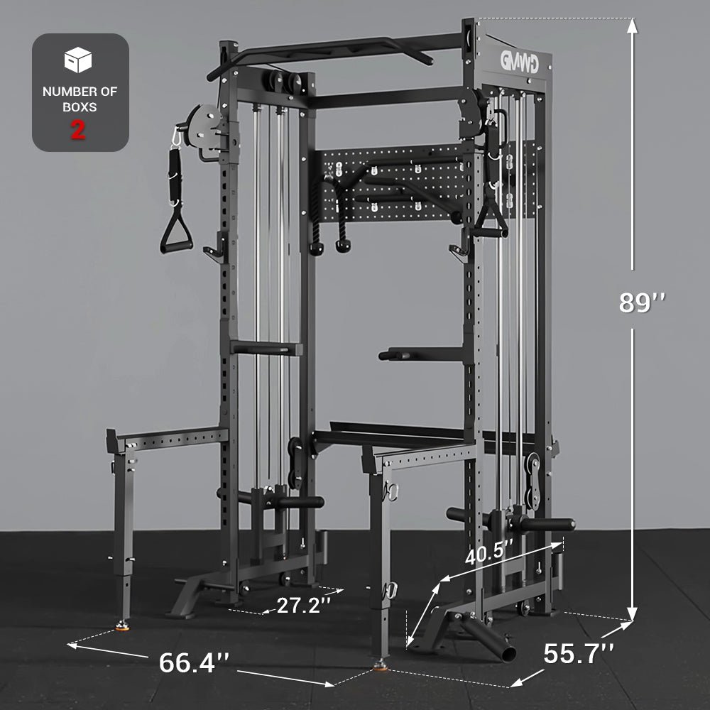 Half Rack with Functional Trainer HR01
