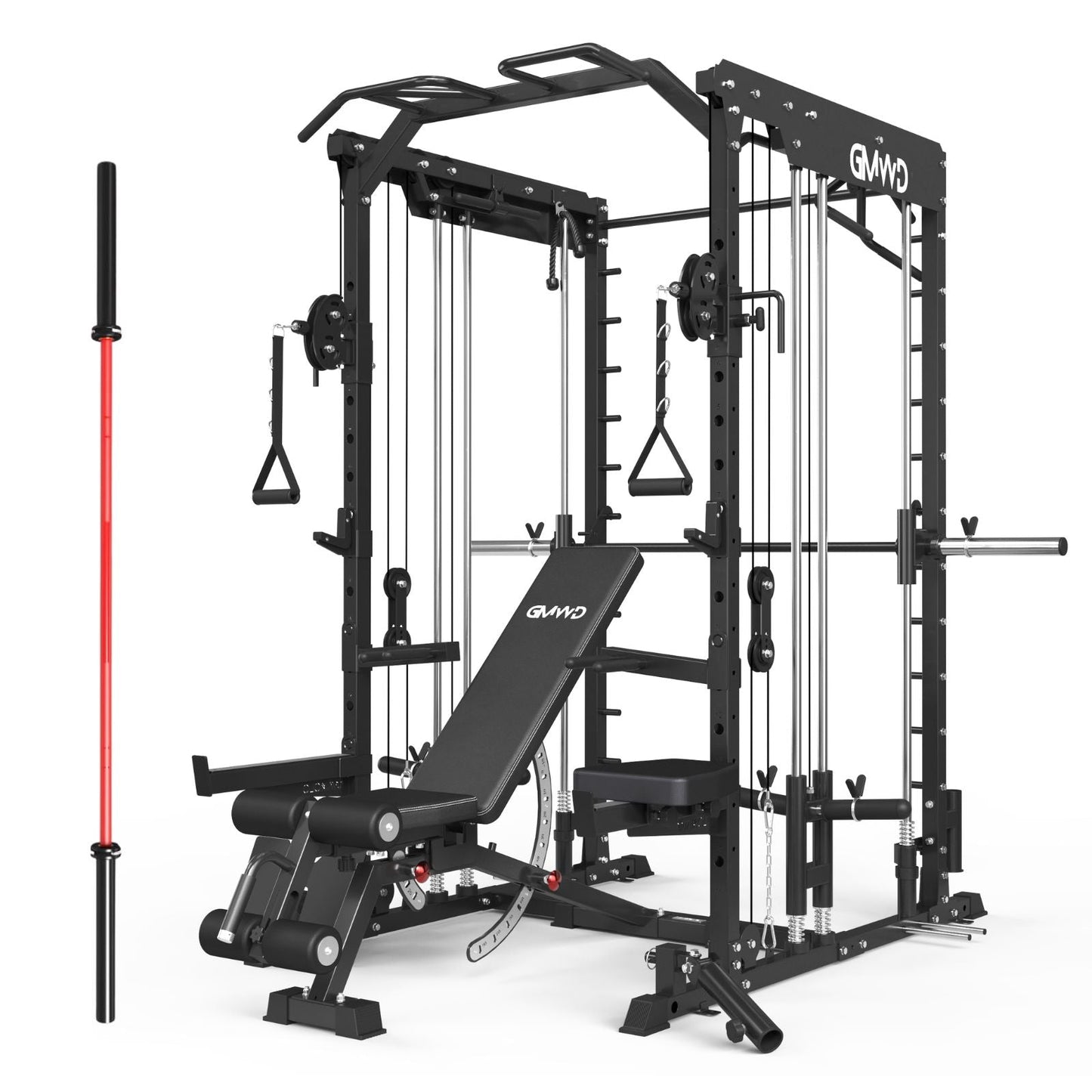 Dual Action Smith Machine with Functional Trainer SM01